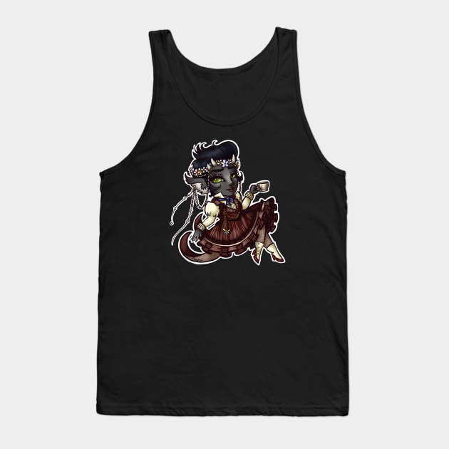 Wolf Demon Tank Top by Labrattish